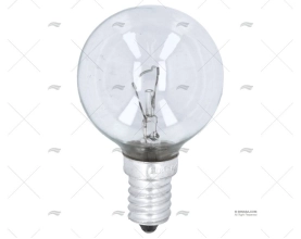 ROUND-LAMP SPARE CLEAR E-14 24V/40W