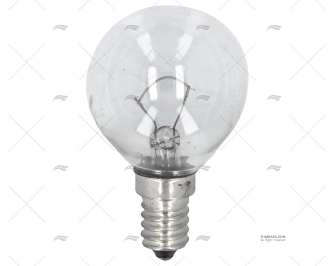 SPARE LAMP E14 24V 60W 45X75 SPHERICAL