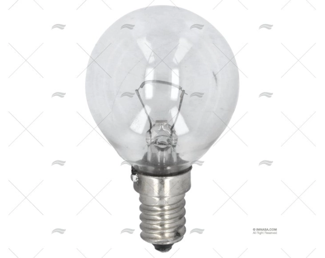 LAMPE E14 12V 60W 45X70 SPHERIQUE