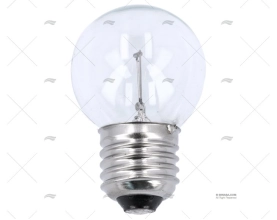 ROUND-LAMP SPARE CLEAR E-27 24V/40W