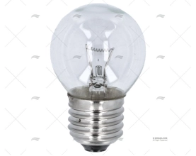 ROUND-LAMP SPARE CLEAR E-27 24V 60W