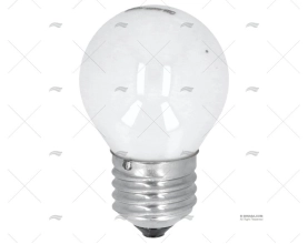 LAMPARA E27 220V 25W ESFERA SATINADA