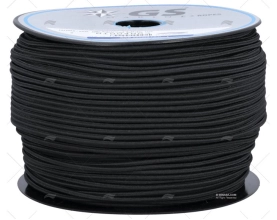 BLACK SHOCK CORD 4mm 100m