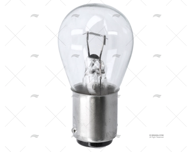 LAMPE SPHERIQUE 27X47 BA15D 24V/21W