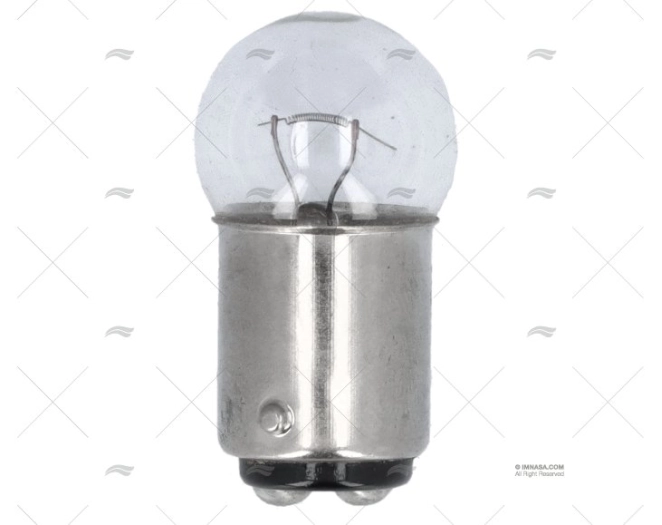 LAMPE BA15D 6V 15W 18X35 SPHERIQUE