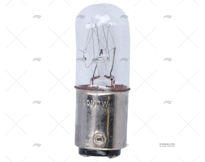 SPARE LAMP 16x45 BA15D 140V/7W