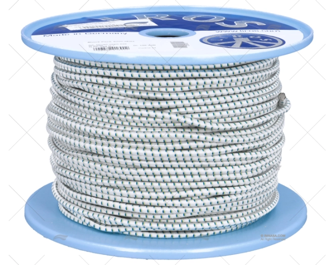 CABO SHOCK CORD 05mm BRANCO 100m