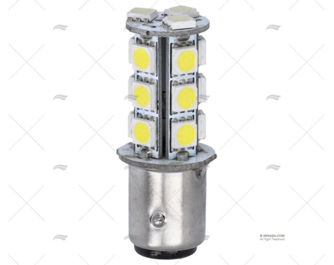 LAMPARA BAY15D+- 12V LED 8 360º