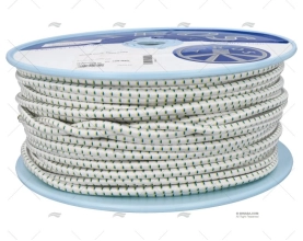 CABO SHOCK CORD 08mm BLANCO   100m