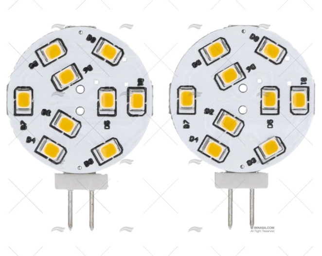 LÂMPADA G4 LED 10-30V 0.2WX9 (2U.)