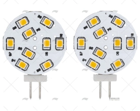 LED LAMP G4 10-30V 0.2WX9 (2 UNITS)