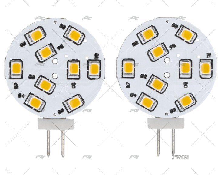 LAMPARA G4 10-30V LED 0.2WX9 (2U.)