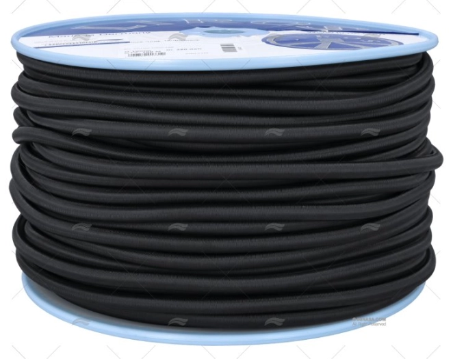 CABO SHOCK CORD 10mm NEGRO    100m