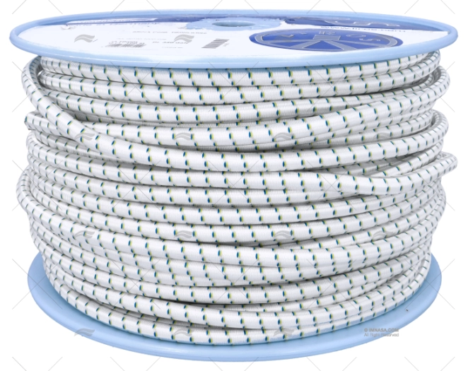 CORDAGE SHOCK CORD 10mm BLANC 100m