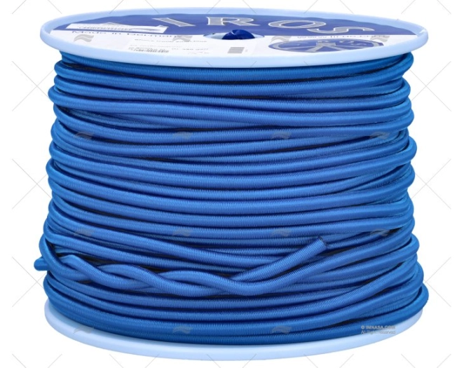 CABO SHOCK CORD 08mm AZUL 100m