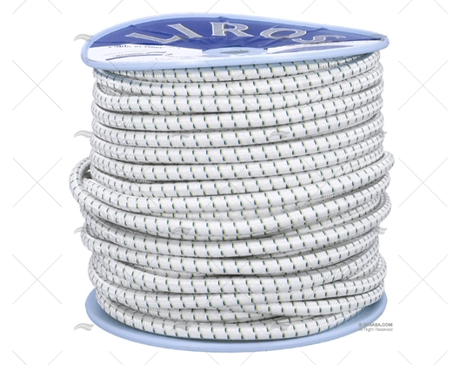 CABO SHOCK CORD 14mm BLANCO   100m