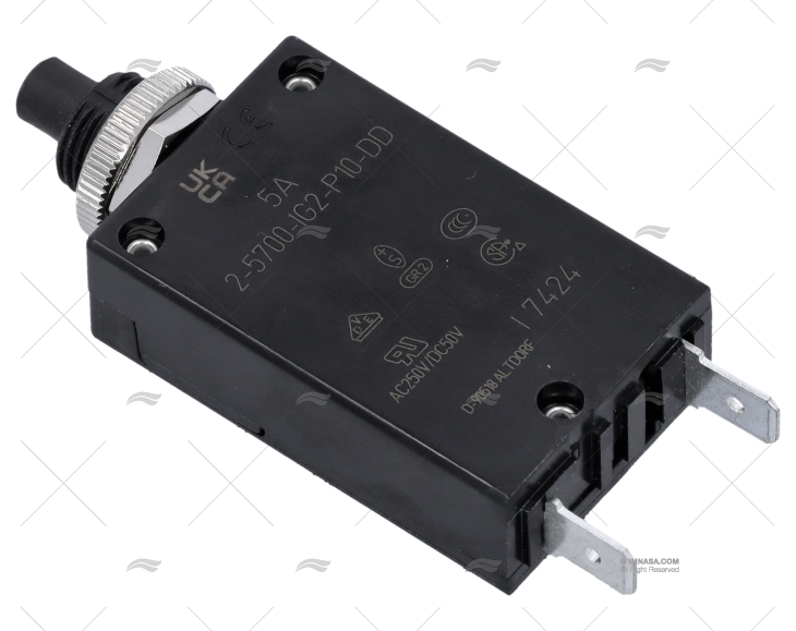 THERMAL MAGNETIC CIRCUIT BREAKER   5A 57 E-T-A