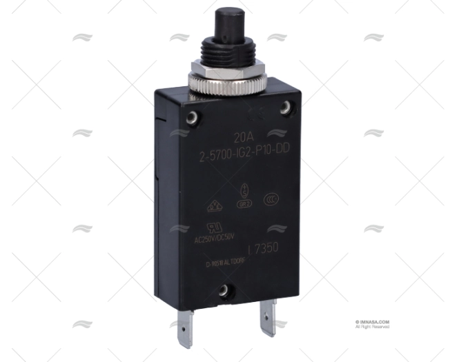 THERMAL MAGNETIC CIRCUIT BREAKER  20A 57 E-T-A