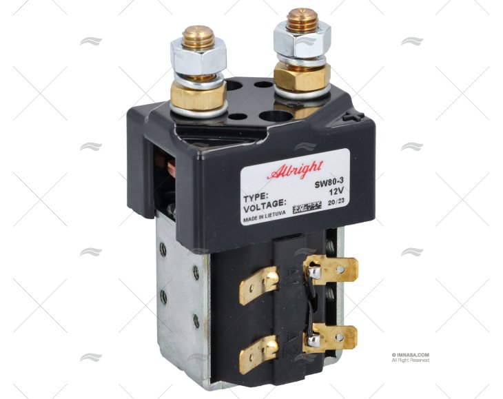 CONTACTOR SIMPLE   12V TIPO SW80-12 ALBRIGHT