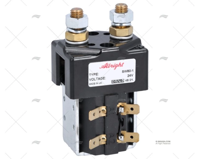 CONTACTOR  SINGLE-POLE ON/OFF TYPE   24V ALBRIGHT