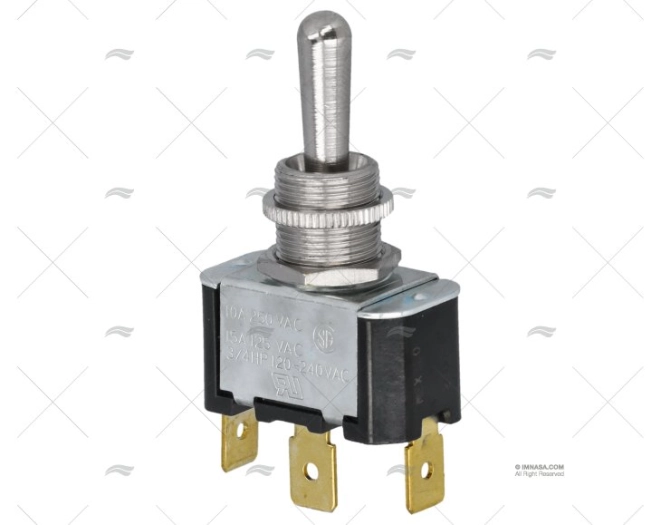 INTERRUPTOR ON/OFF/ON C/RETORNO A OFF CARLINGSWITCH