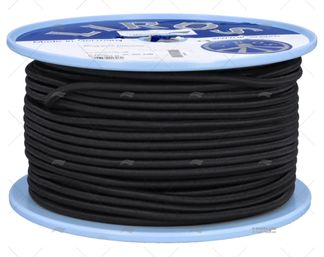 CABO SHOCK CORD 07mm PRETO 100m