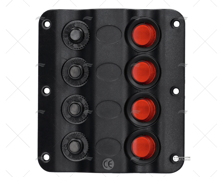 PANEL CONTROL 4P LED 12V