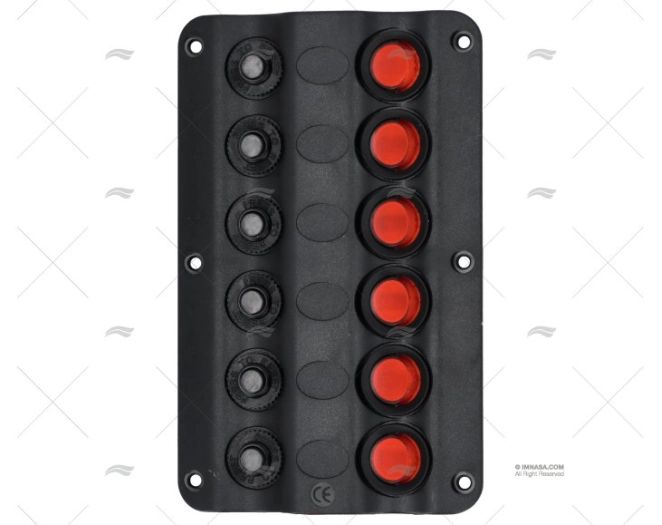 PANEL CONTROL 6P LED 12V