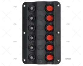 PANEL CONTROL 6P LED 12V