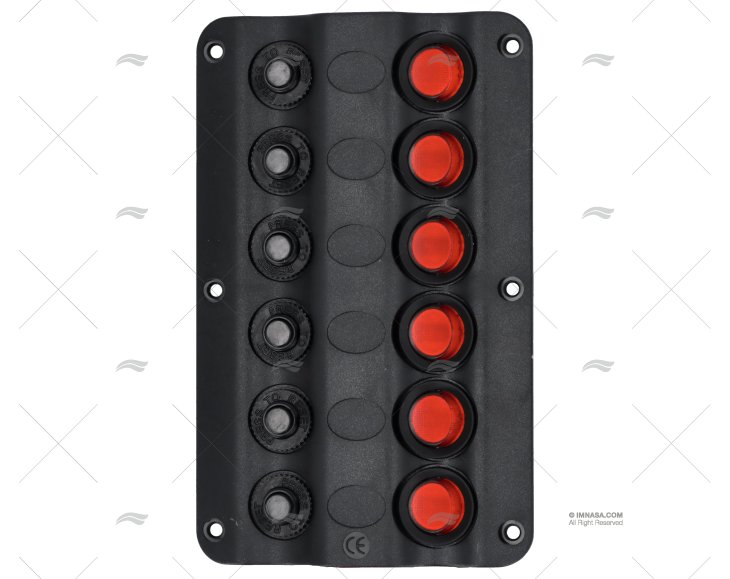 PANEL CONTROL 6P LED 12V