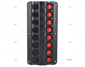 PANEL CONTROL 8P LED 12V