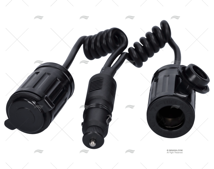 ALARGO MECHERO DOBLE ENCHUFE 12V