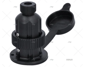 DECK CONNECTOR NYLON 5A 2 PIN