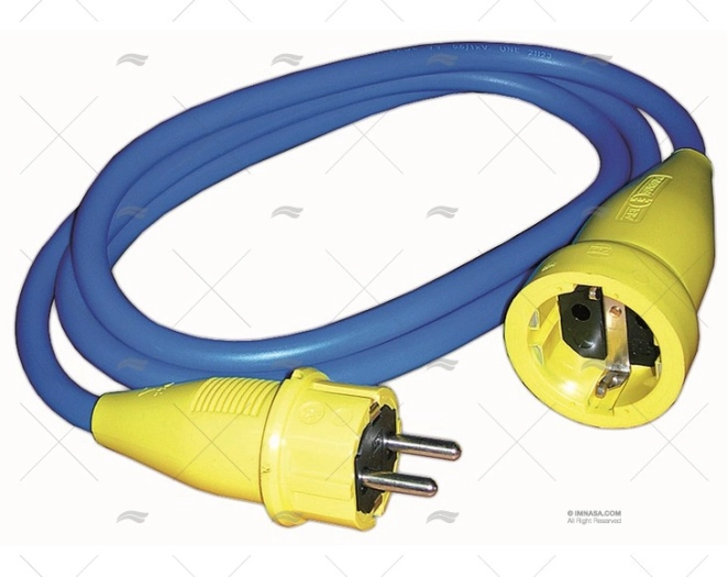 ALARGO ELEC AZUL  2m 3X1,5mm2