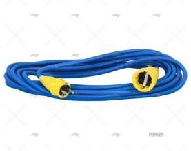 ALARGO ELEC AZUL 10m 3X1,5mm2