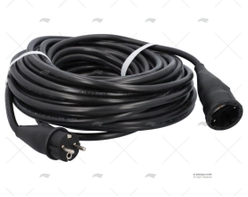 ALARGO ELEC NEGRO 25m 3X1,5mm2