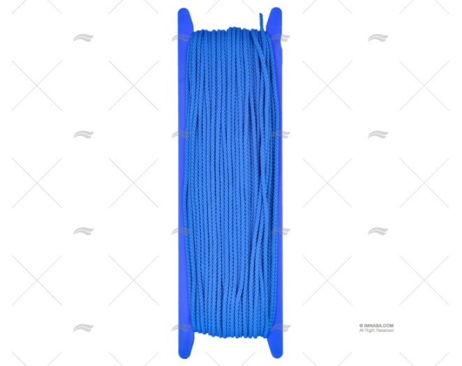 MULTIPURPOSE ROPE 03mm BLUE 50m LIROS