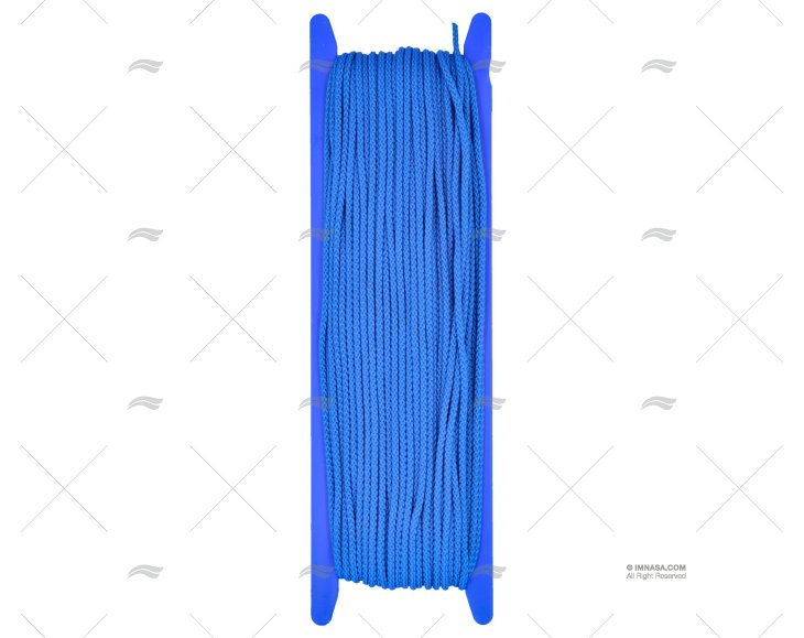 CORDAGE MULTIUSAGE 03MM BLEU 50MTS LIROS