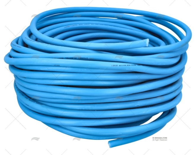 CABLE ELEC 3x 6mm DIA.14 50m AZUL