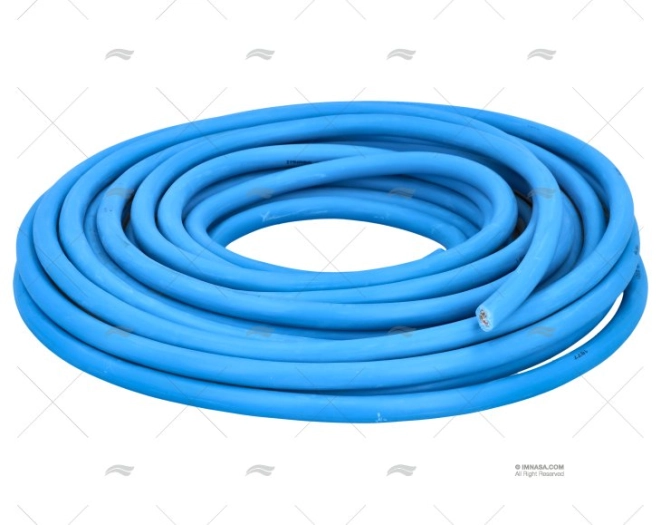 3-POLE CABLE 3x6mm DIA.14 15m BLUE