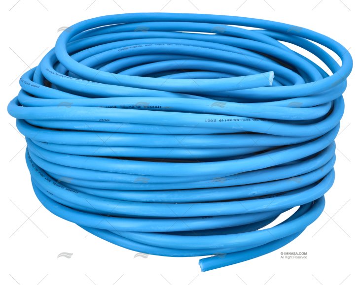 CABLE ELEC 3x10mm DIA.19 50m AZUL