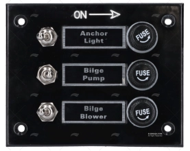 PANEL INTERRUPTOR C/INTERR. Y 3 FUSIBLES