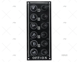 PANEL INTERRUPTOR 6 FUSIBLES