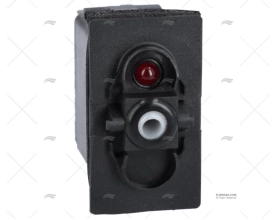 PUSH-BUTTON SWITCH ON/OFF 24V RED DC