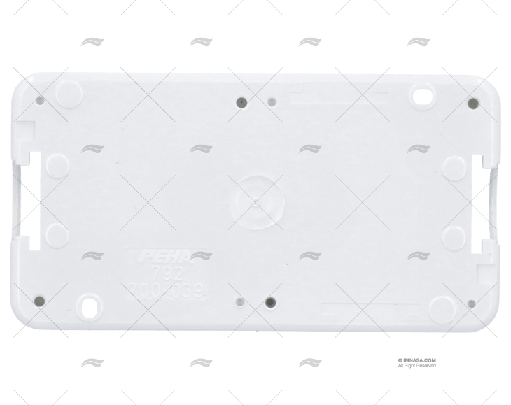 COVER 37mm WHITE 2 ELEMENTS