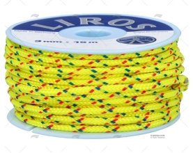 BOBINA MAGIC SPEED AMARILLA 3mm 15m LIROS