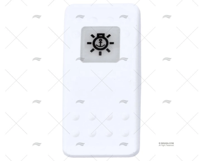 ACTUATOR FOR SWITCH WHITE / ANCHOR LIGHT