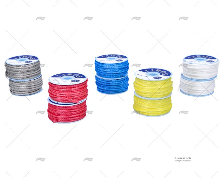 BOITE BOBINES D-PRO 3mm 10x15m COULEURS LIROS