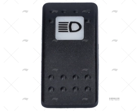 ACTUATOR BLACK DECK LIGHT SYMBOL CARLINGSWITCH