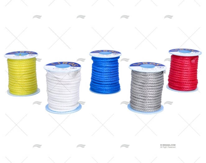 BOITE BOBINES D-PRO 4mm 5x10m COULEURS LIROS